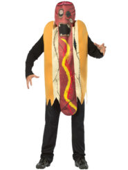 Adult Zombie Hot Dog Halloween Costume
